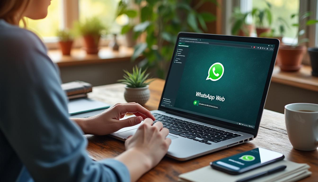 découvrez comment utiliser whatsapp web grâce à notre guide complet : connectez facilement votre compte whatsapp à votre ordinateur, envoyez et recevez des messages, partagez des fichiers et profitez de toutes les fonctionnalités depuis votre navigateur.